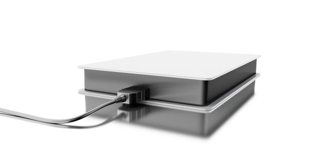 Um disco rígido externo Um disco rígido externo