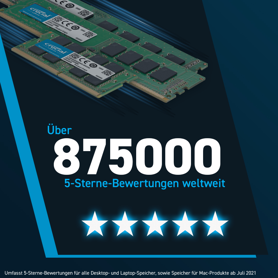 Crucial DDR5 - 5 star reviews