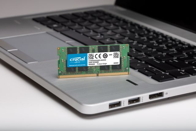 Crucial 32GB Kit (2 x 16GB) DDR4-2666 SODIMM | CT2K16G4SFD8266 