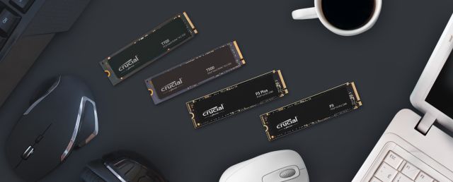 SSD Interne NVMe M.2 Crucial 2To –