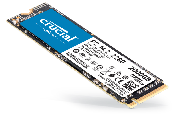 Crucial P2 1TB PCIe M.2 2280SS SSD | CT1000P2SSD8 | Crucial.com