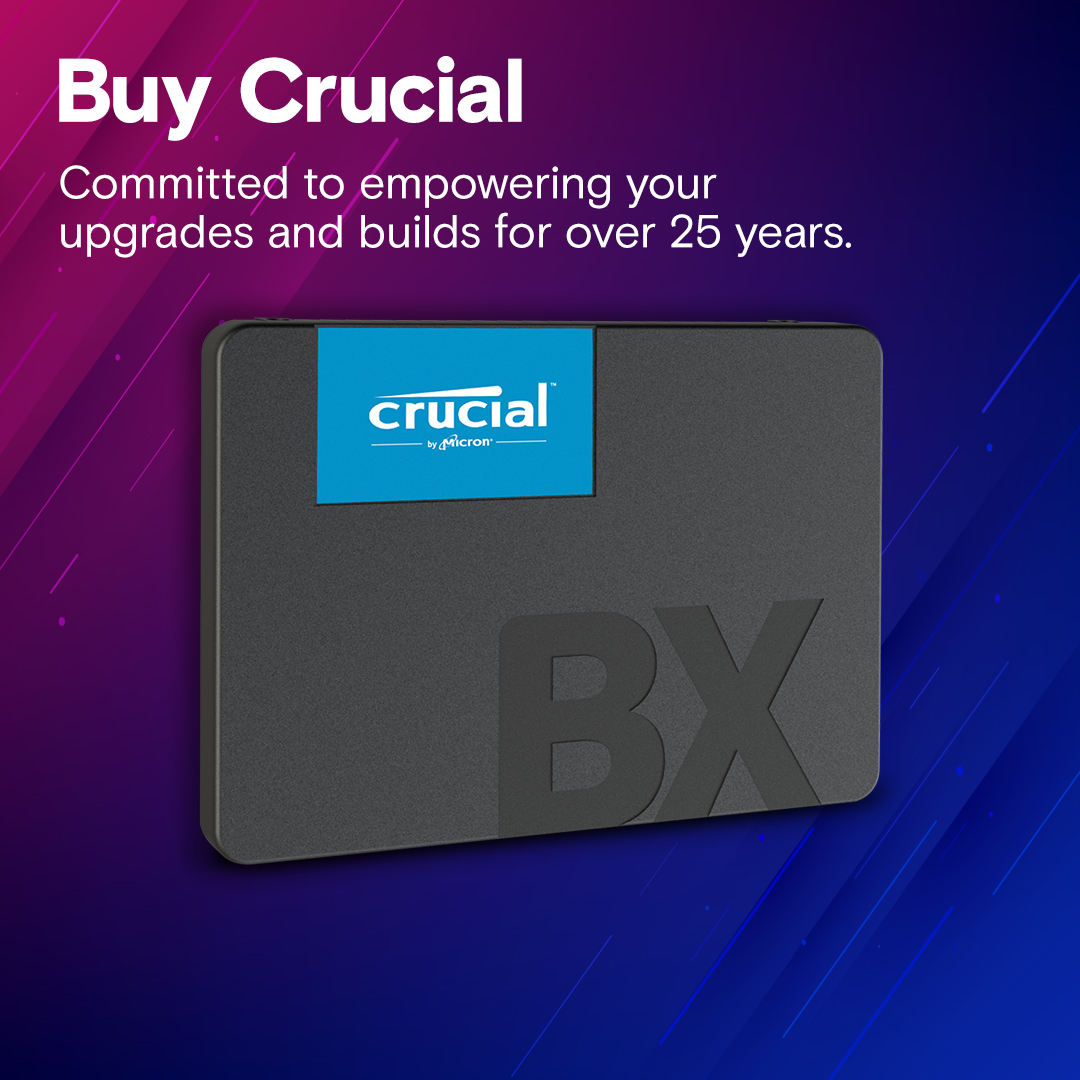 Crucial BX500 key message 5