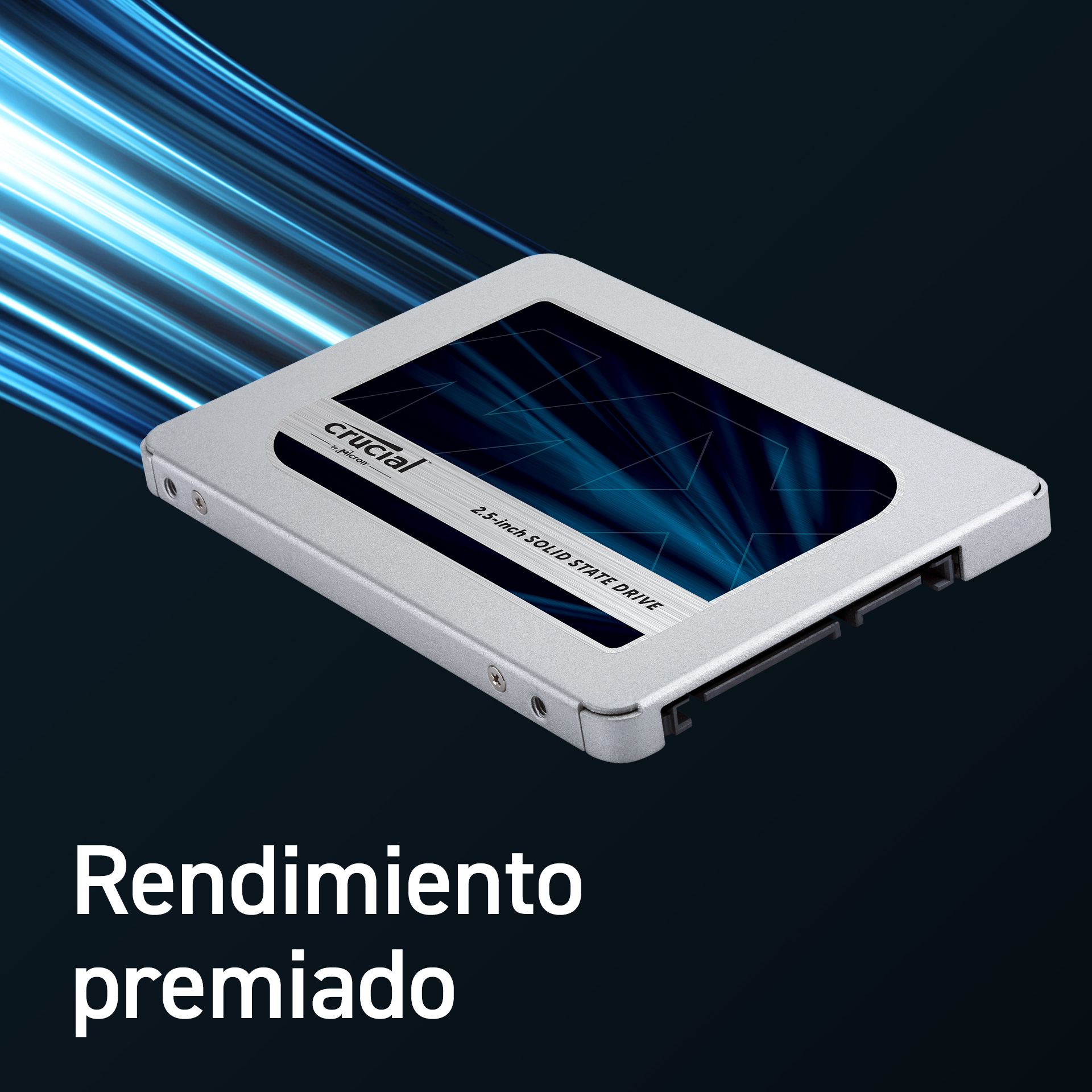 SSD interna Crucial MX500 4 TB 3D NAND SATA 2,5 pulgadas 7 mm (con adaptador de 9,5 mm)- view 4