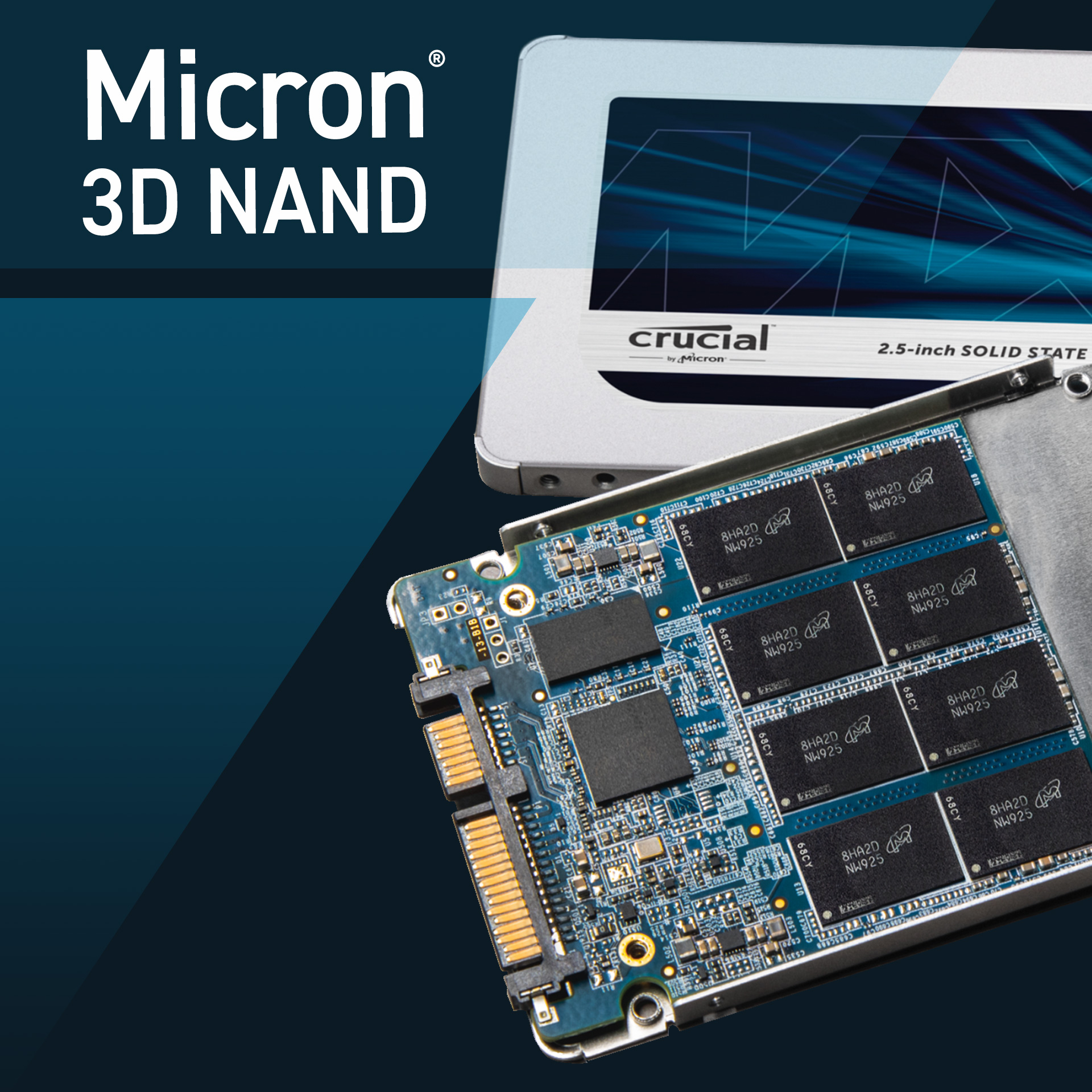 SSD interna Crucial MX500 4 TB 3D NAND SATA 2,5 pulgadas 7 mm (con adaptador de 9,5 mm)- view 6