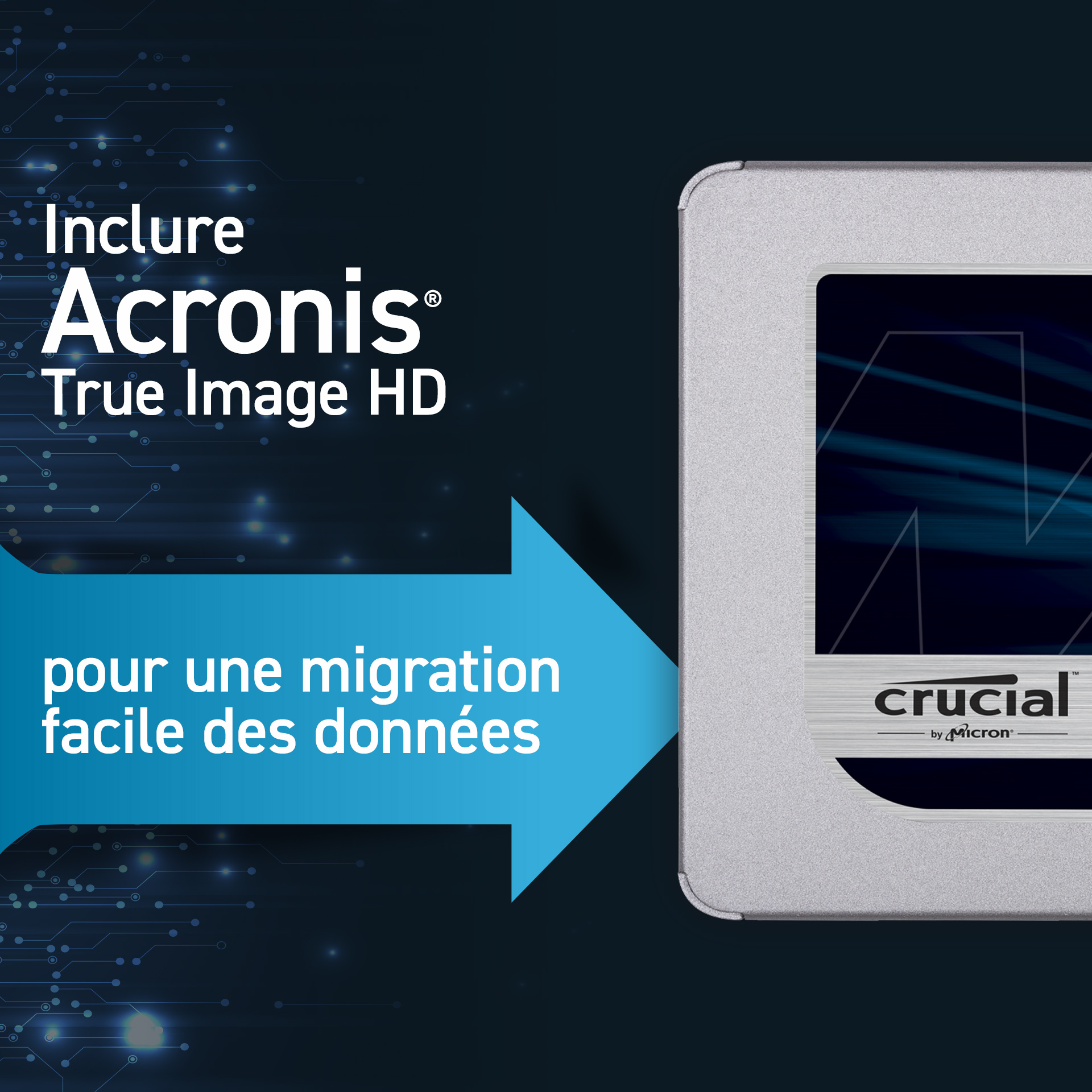 Crucial MX500 4TB 3D NAND SATA 2.5-inch 7mm (with 9.5mm adapter) Internal SSD- view 3