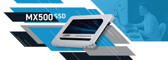 CT500MX500SSD1 up to 560MB/s Crucial MX500 500GB 3D NAND SATA 2.5 Inch Internal SSD 
