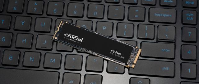 Crucial P3 Plus 1TB PCIe M.2 2280 SSD | CT1000P3PSSD8 