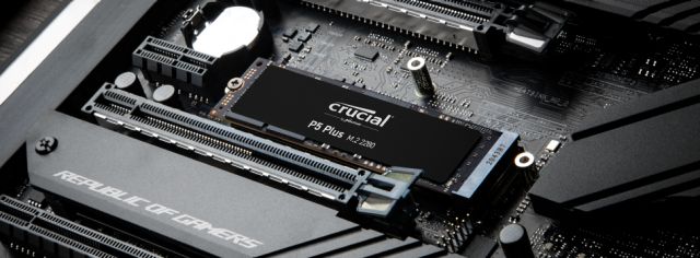 Crucial - Disque dur SSD interne CRUCIAL 1To NMVE P5 plus