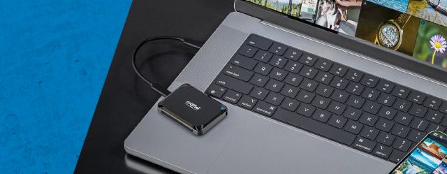 Disque SSD externe USB-C 4 To - Crucial X9 Pro - Disque dur externe -  CRUCIAL