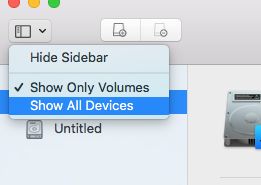 Use Terminal if Disk Utility fails