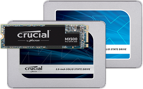 Crucial Solid State Drives (SSDs)